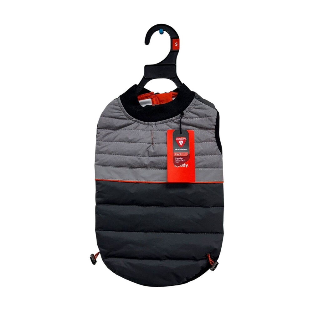 Reddy Puffer Dog Vest Size Small PrimaLoft Lightweight Insulated Reflective NWT